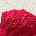 Felina  Lingerie Red Lace Wired Front Closure Bra 36B Photo 7