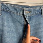 Old Navy NWOT  Mid Rise Column Slit Denim Maxi Skirt In Maca Blue Size 16 Photo 8