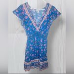 Bebop  Women’s Boho Style Floral Flowy Romper Photo 2