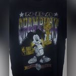NBA X JUNKFOOD Women’s 2020 Disney Lakers Mickey Mouse Graphic Tee Black Size M Photo 2