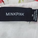 MINKPINK Green and Pink Floral Mini Dress Size Medium Wedding Guest Dress Photo 8