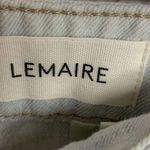Womens Size 42 US 12 Lemaire Light Wash Wide Leg Jeans EUC Photo 2