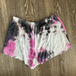 BP All Tucked In Short Pajamas Set in Grey/Pink Tie Dye Size S Photo 9