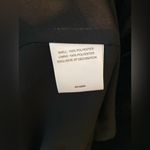 A loves A  Feather Puff Velvet Black Dress Photo 5