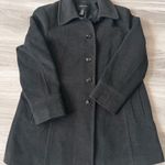 London Fog ‎ Classic Black Pea Coat Photo 0