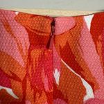 Adrianna Papell  Floral Print Sheath Knee Length Dress Women's 12 Pink Cocktail Photo 11