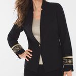 Chico's Chico’s Ponte Cuff Detail Jacket NWT Photo 0