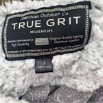True Grit  Frosty Tipped Quarter Zip Pull Over Sherpa Sweatshirt Size S Photo 4
