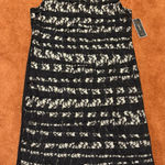 Alfani  Sheath Dress Womans Size 12 Black Floral Lace Overlay Sleeveless NWT Photo 0