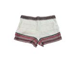 Ann Taylor LOFT by Ivory Linen Embroidered Tassel Shorts Boho Fest Vaca Shorts S Photo 3