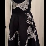 White House | Black Market  Black Strapless Cocktail Dress Photo 1