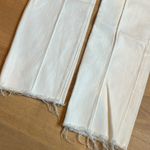 Hudson Jeans  Zoeey Pintuck Straight Leg cropped white Photo 6