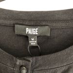 Paige  Caliban Top - long sleeve cotton button placket size medium Photo 5