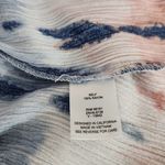  Powder Pink and Blue Smocked Midi Dress Size Small BeBop Boho Dress Photo 6