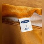 Old Navy  women’s Casual Coquette Mustard Tobacco Leaf Velvet Cami/Tank Top|Sz: S Photo 5