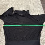 White House | Black Market Black Long Sleeve Blouse Photo 8