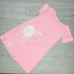 Vintage Roman for leisurely living costal house dress terry cloth robe small Pink Photo 0