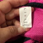 Lane Bryant Livi Active Hot Pink Sherpa Quarter Zip Pullover Photo 3