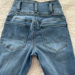 SO High Rise Junior Three Button Skinny  Jeans - Kohls Photo 4