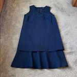 Roaman's Navy Two Piece Blazer & Dress Set SIZE 16W Blue Photo 5