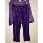 Rebecca Malone Velvet Track Suit S Purple Women’s 2 Piece Running Fairy Whimsy Photo 8