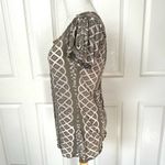 Anthropologie Testament floral green short sleeved blouse Photo 1