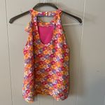ECI  New York Floral Tank Size 4 Photo 1