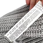 Bershka  Chunky Turtleneck Sweater Gray Size Medium Photo 8