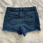 Universal Threads Women's High-Rise Vintage Midi Jean Shorts Photo 1