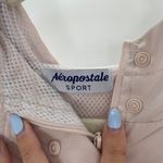 Aeropostale  Women's Light Pink Hooded Lightweight Windbreaker Jacket Size M Photo 6