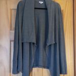 Splendid  sage green drape cardigan sweater Photo 1
