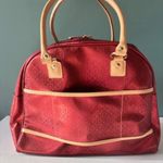 Guess NWT Lipstick Red Weekender Double Zip Overnight Travel Large Tote Bag $100 Photo 0