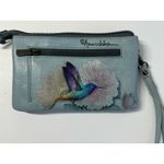 NWT! ANUSCHKA Convertible Organizer Crossbody Clutch Humming Birds RFID (b25) Photo 1