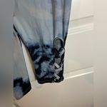 Rue 21 Women's Tie Dye Blue White Joggers High Waist Yoga Ankle Leggings Sz XL Photo 9