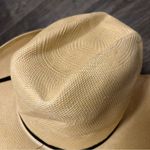 Stetson Stallion by  straw cowboy hat, tan, hard shell Photo 10