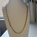 Gold Heart Necklace Choker Photo 2