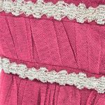 Lulus Lulu’s Delightful Occasion Burgundy Beaded Tulle Maxi Dress size Small New Photo 6