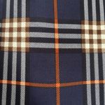 West Kei  Women's Medium Plaid‎ Blouse With Bow Tie Back Photo 4