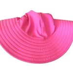 Hanna Andersson Reversible Floppy Sun Hat Pink/Heart Colorful Print Size M Pink Photo 4