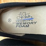 Life Stride Indy Wedge black flats Slip-On comfort shoes size 7 W Photo 4