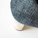 Talbots  Hillary Denim Chambray Ankle Lace Up Peep Toe Pumps Women's Size 6.5 EUC Photo 7