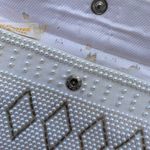 Vintage Bags by Carter Beaded in Japan Beaded Pouch Tan Photo 2