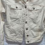 American Rag Cream Jean Jacket Size Medium Photo 4