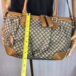 Gucci  Diamanté Sukey Canvas and Leather Rolled Top Handle Shoulder Bag Photo 13