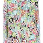 Nanette Lepore  Womens Silk NEON GREEN MULTI ALLOVER PSYCHEDELIC FLORAL size 6 Photo 0