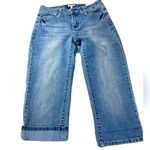 Fashion Bug  Secret Slimmer Denim Crop Capri NWT Size 6 Photo 0