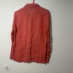 Nicole Miller  New York Blouse For Women Size S 100%‎ Linen (123) Photo 5