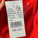 LA Hearts  PacSun Small Swim Bikini Top Underwire Adjustable Straps Stretch Red Photo 5