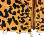 We The Free Free People Brown Leopard Zip Front Mini Skirt WORN ONCE size 29” Photo 6
