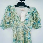 Rococo NWT  Sand RS-Elan 1728 Sparkle Metallic Puff Sleeve Midi Dress Size XS Photo 1